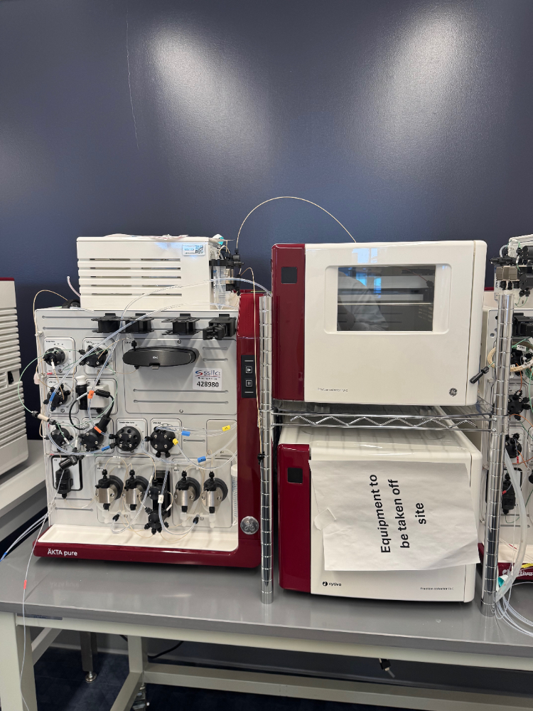 Image of GE AKTA pure 150M FPLC System